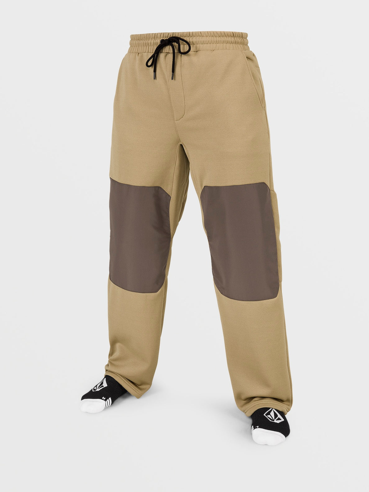 Mens Tech Fleece Pants - Dark Khaki (G1152401_DKA) [F]