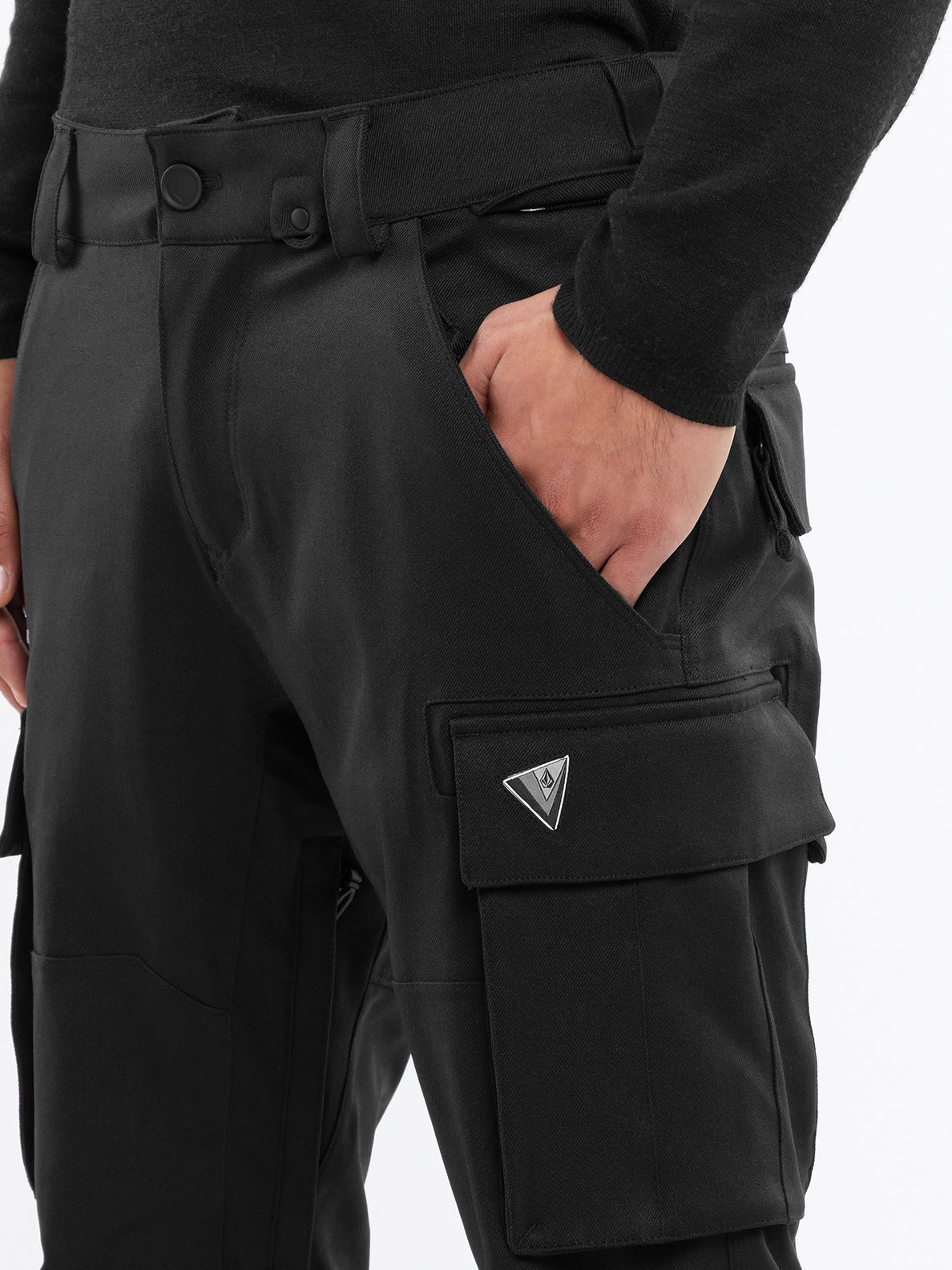 Mens New Articulated Pants - Black (G1352407_BLK) [30]