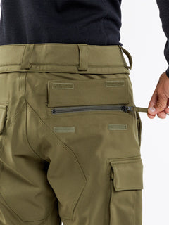Mens New Articulated Pants - Military (G1352407_MIL) [38]
