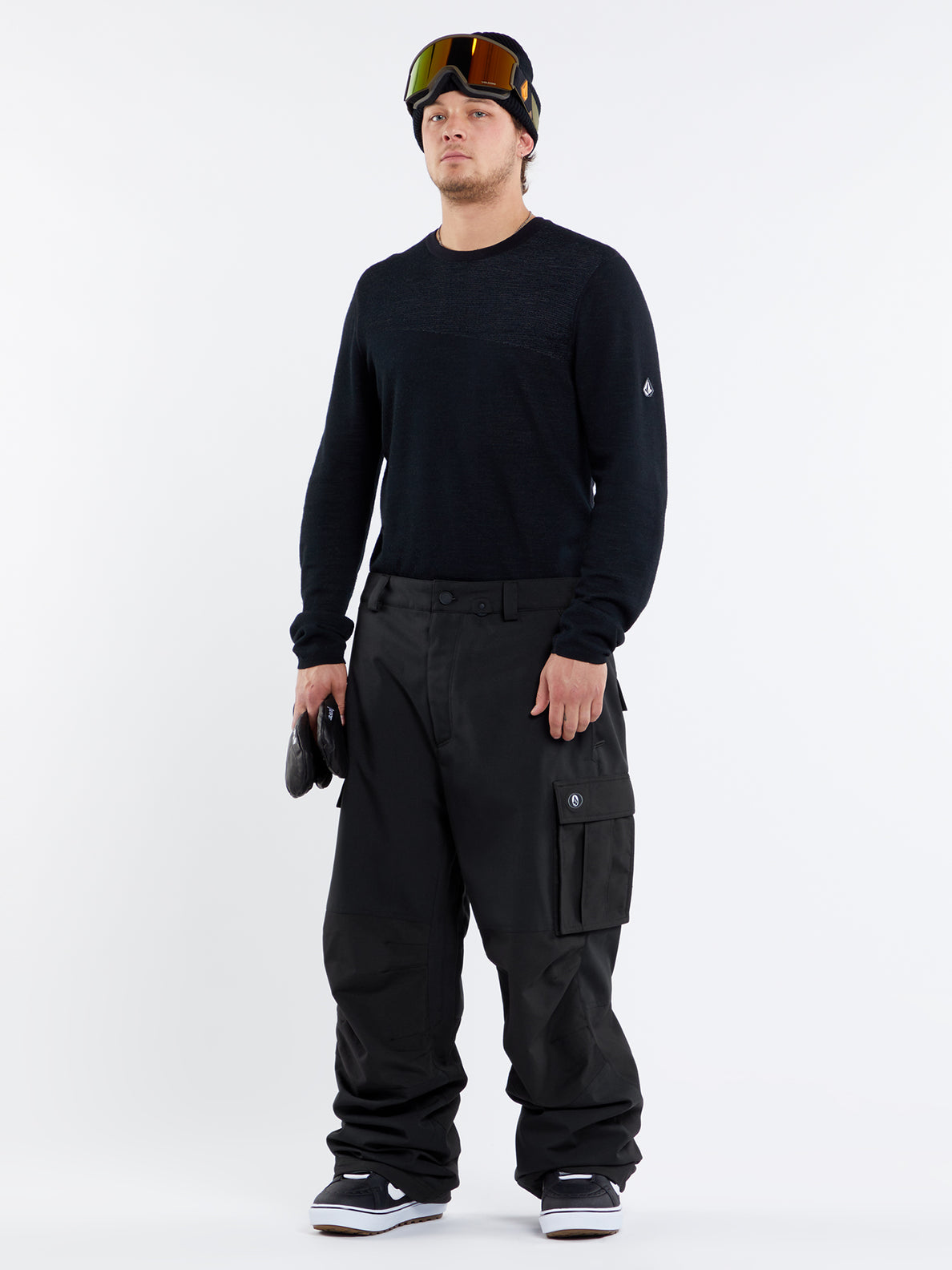 Men Cargo Trousers Plus Size Loose Baggy Work Outdoor Pants Hip