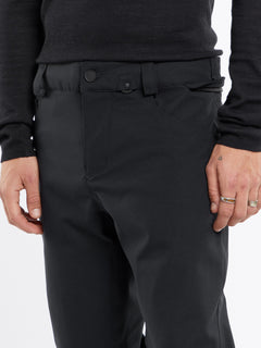 Mens 5-Pocket Tight Pants - Black (G1352415_BLK) [33]