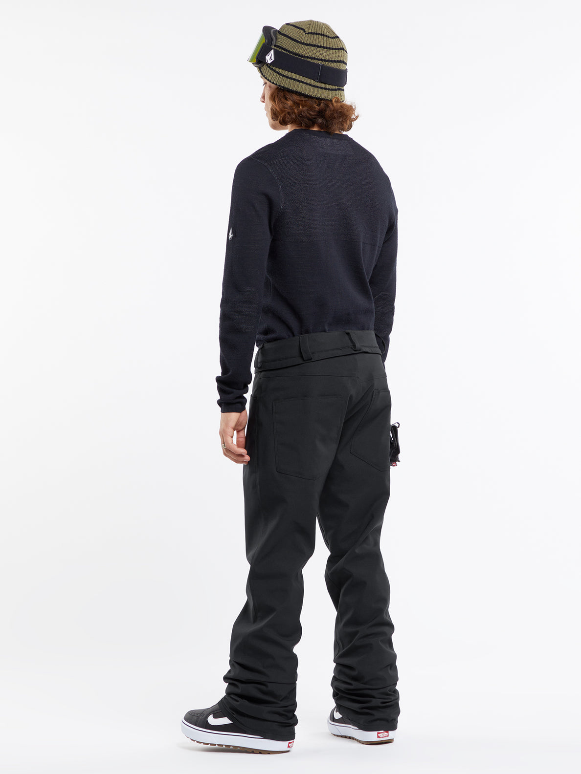 Mens 5-Pocket Tight Pants - Black (G1352415_BLK) [48]