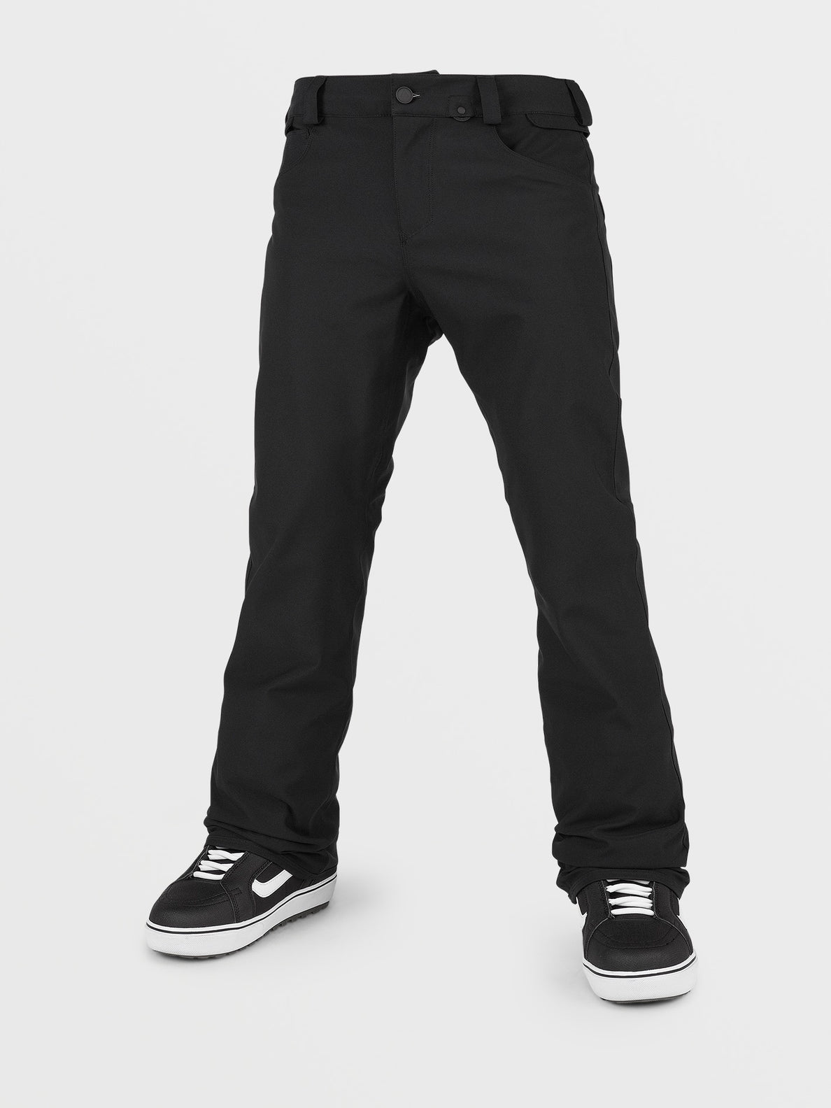 Mens 5-Pocket Tight Pants - Black (G1352415_BLK) [F]