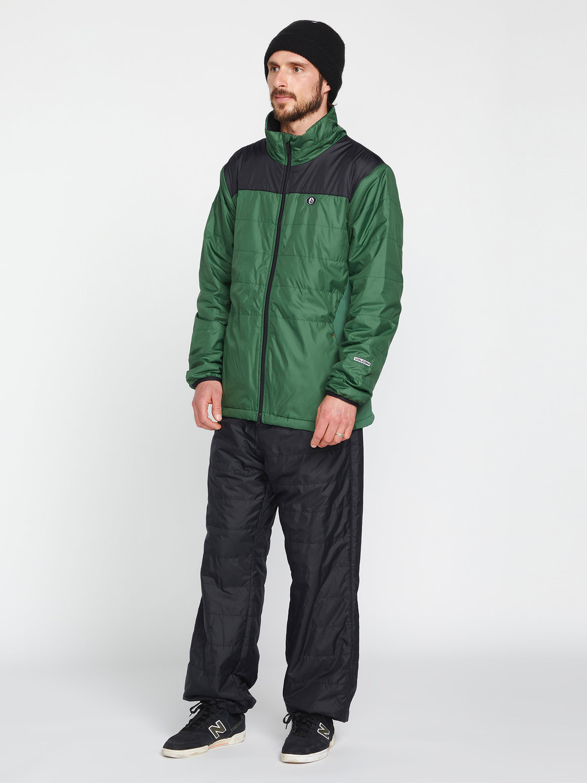 Mens Utility Puff Jacket - Military (G1752300_MIL) [30]