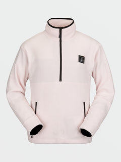 Mens V-Science Fleece Pullover 1/2 Zip - Party Pink (G4152301_PYP) [1]