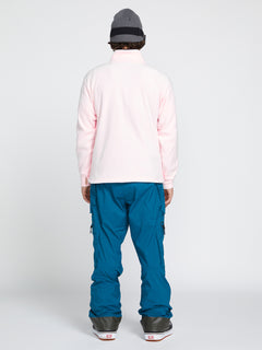 Mens V-Science Fleece Pullover 1/2 Zip - Party Pink (G4152301_PYP) [B]