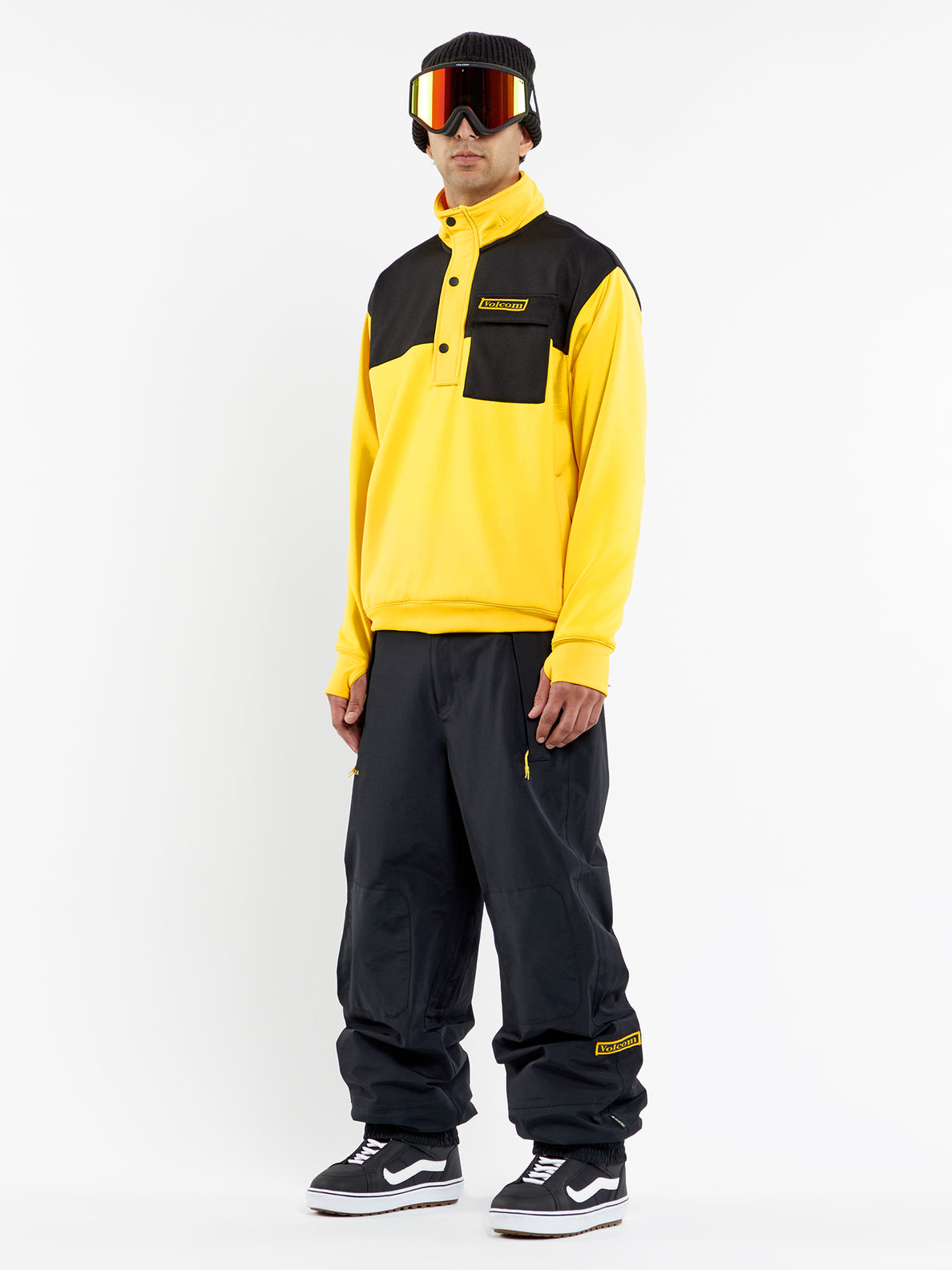 Mens She 2 Pullover Fleece - Bright Yellow (G4152406_BTY) [44]