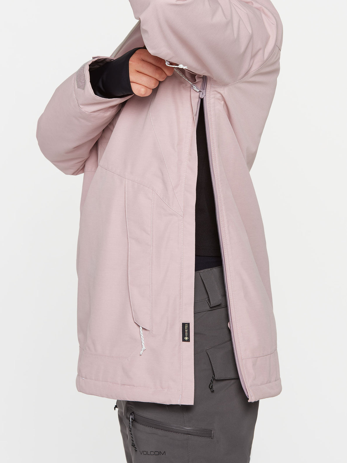 Womens Fern Insulated Gore Pullover - Hazey Pink (2022)