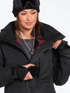 Womens Pine 2L TDS Infrared Jacket - Black (2022)