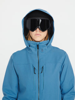 Womens Shelter 3D Stretch Jacket - Petrol Blue (2022)