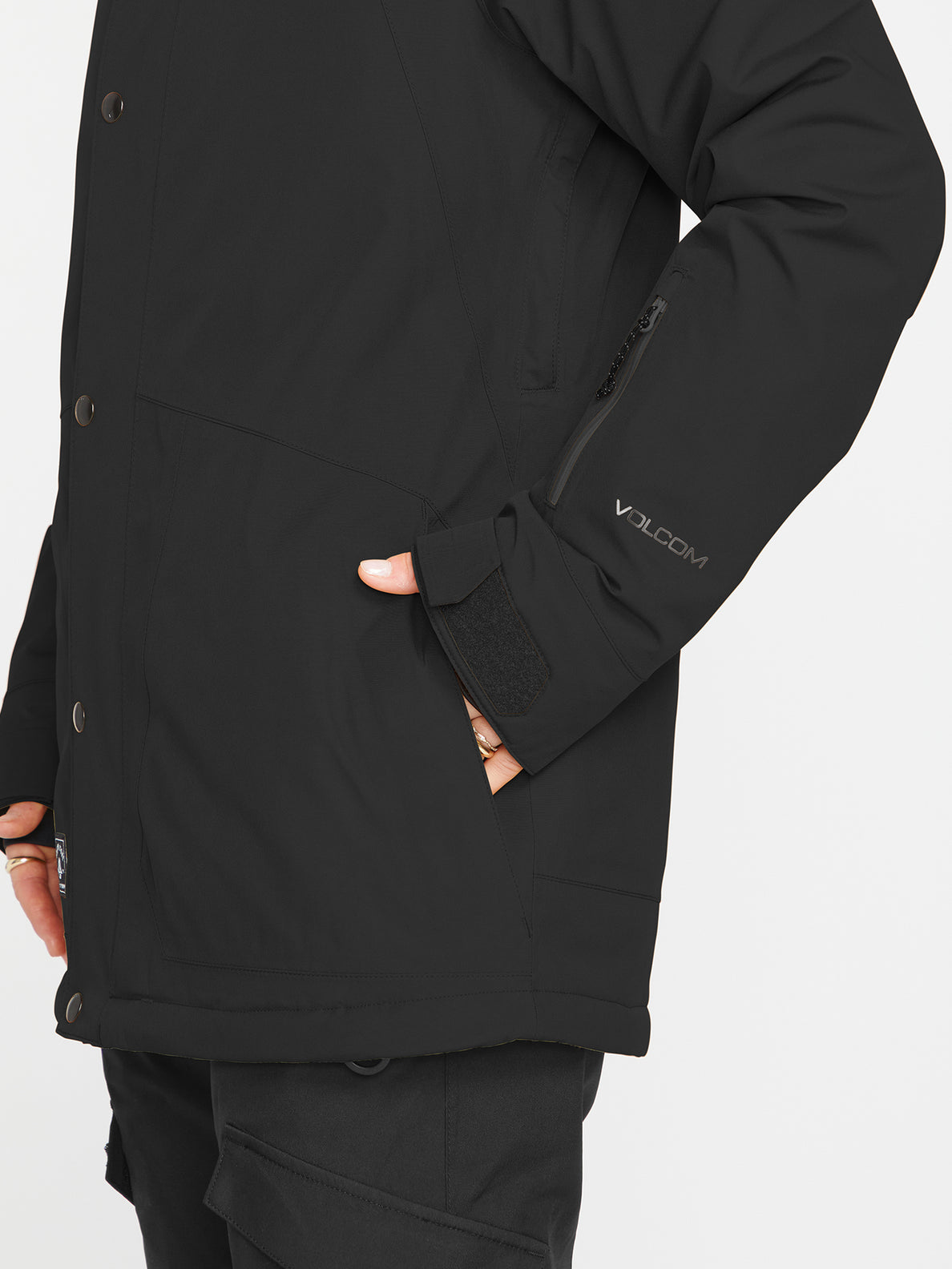 Womens Ell Insulated Gore-Tex Jacket - Black (H0452302_BLK) [7]