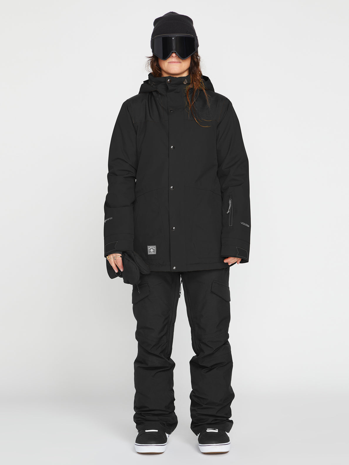 Womens Ell Insulated Gore-Tex Jacket - Black (H0452302_BLK) [F]