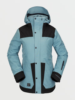 Womens Ell Insulated Gore-Tex Jacket - Green Ash (2022)