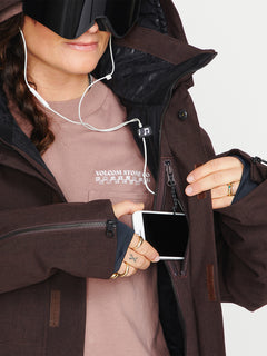 Womens Sherwin Insulated Jacket - Black Plum (H0452305_BPM) [4]