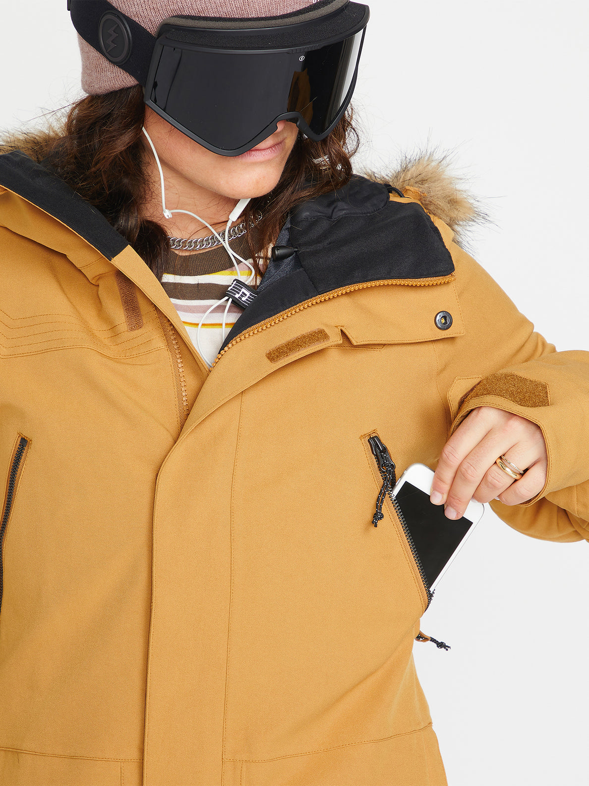 Womens Shadow Insulated Jacket - Caramel (2022)