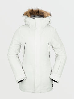 Womens Shadow Insulated Jacket - Off White (H0452306_OFW) [11]