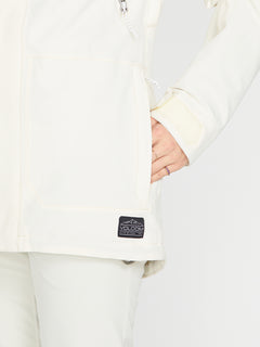 Womens Shadow Insulated Jacket - Off White (H0452306_OFW) [8]