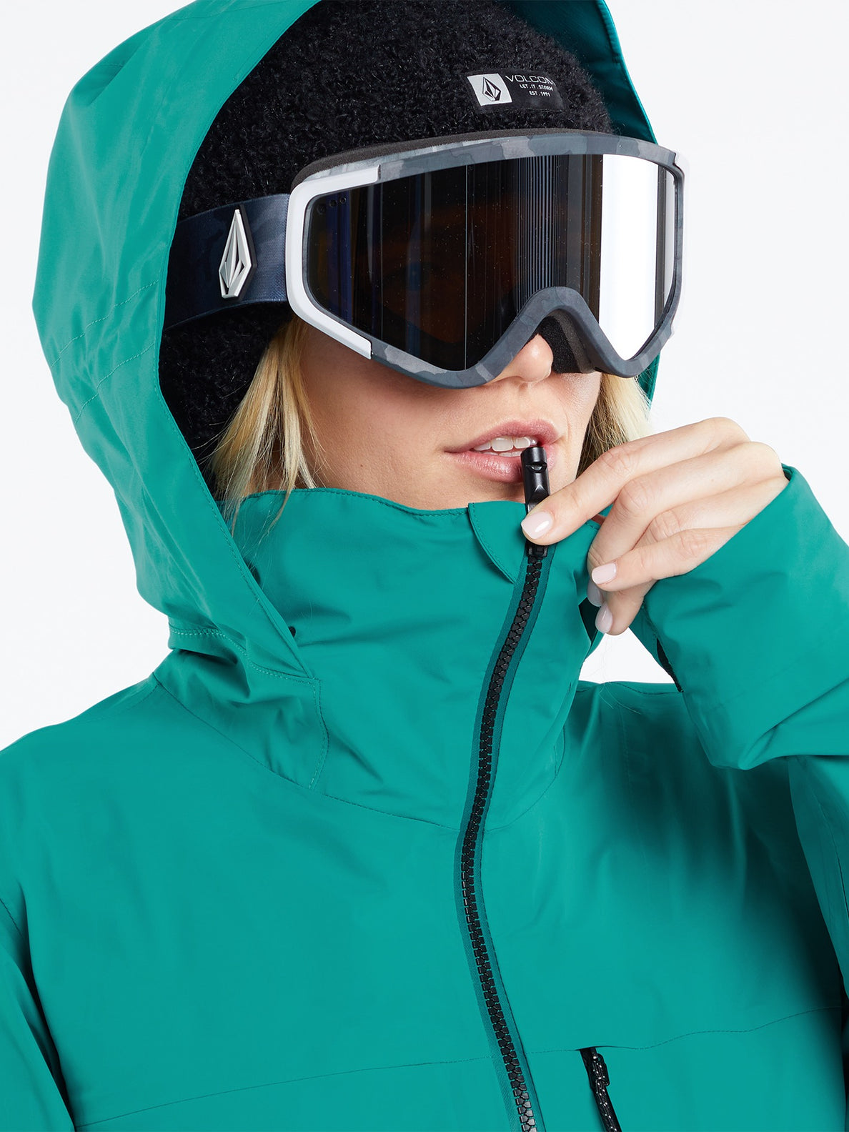 Womens Koa Tds Infrared Gore-Tex Jacket - Vibrant Green – Volcom US