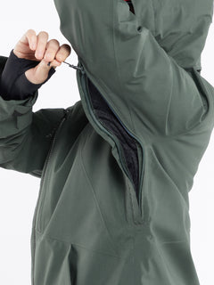 Womens 3D Stretch Gore Jacket - Eucalyptus (H0452402_EUC) [39]