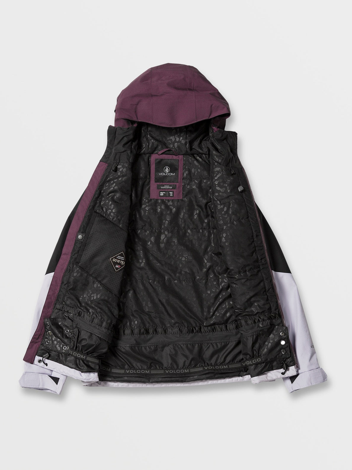 Womens V.Co Aris Insulated Gore Jacket - Blackberry (H0452405_BRY) [21]
