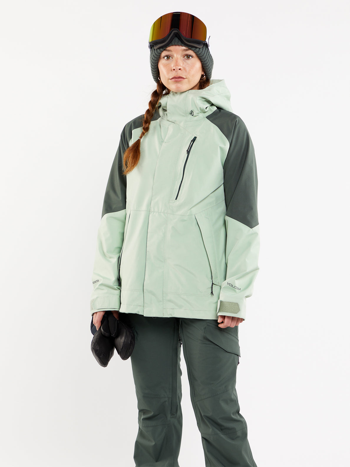 Womens V.Co Aris Insulated Gore Jacket - Sage Frost (H0452405_SGF) [45]