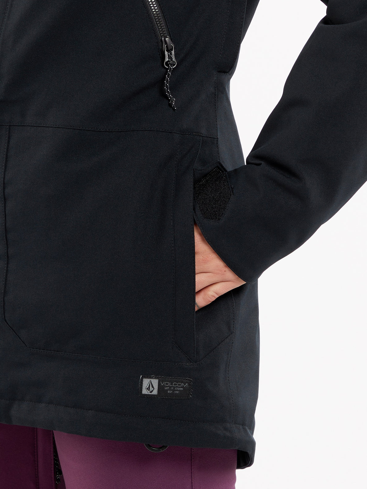 Womens Shadow Insulated Jacket - Black (H0452408_BLK) [34]