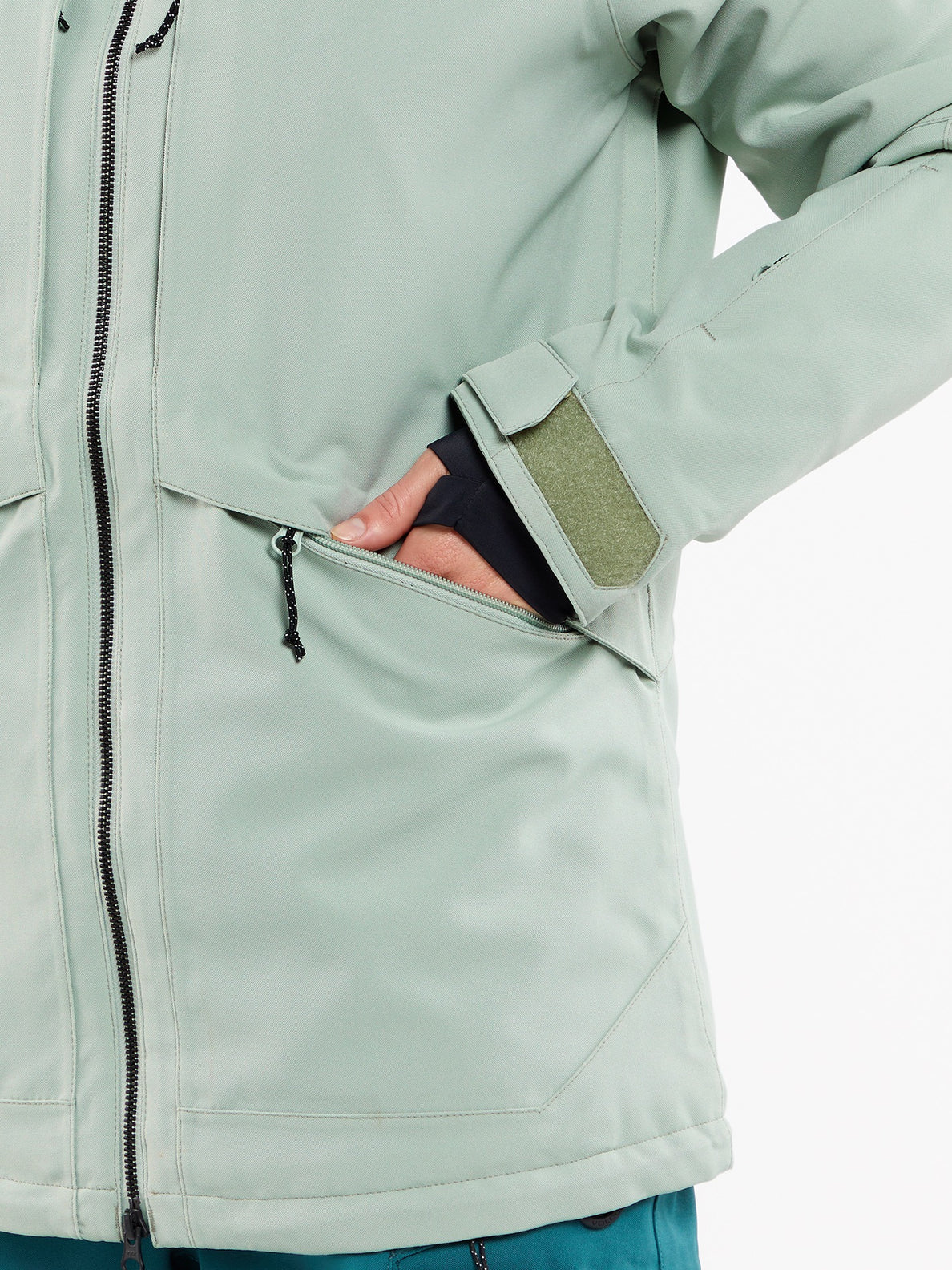 Womens Shelter 3D Stretch Jacket - Sage Frost (H0452409_SGF) [32]