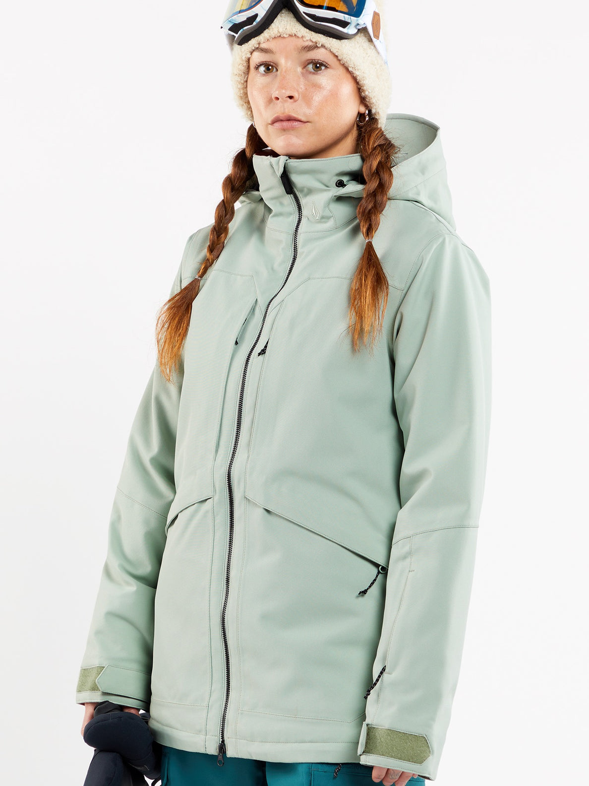 Womens Shelter 3D Stretch Jacket - Sage Frost (H0452409_SGF) [38]