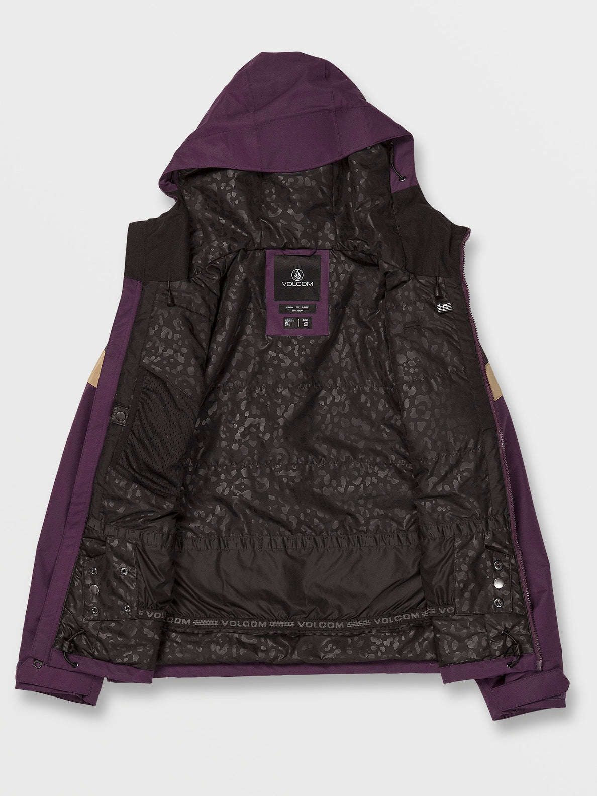 Womens Lindy Insulated Jacket - Blackberry (H0452411_BRY) [21]