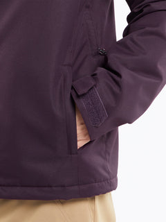 Womens Lindy Insulated Jacket - Blackberry (H0452411_BRY) [36]