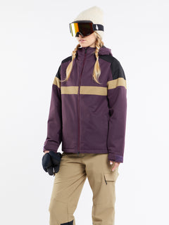 Womens Lindy Insulated Jacket - Blackberry (H0452411_BRY) [42]