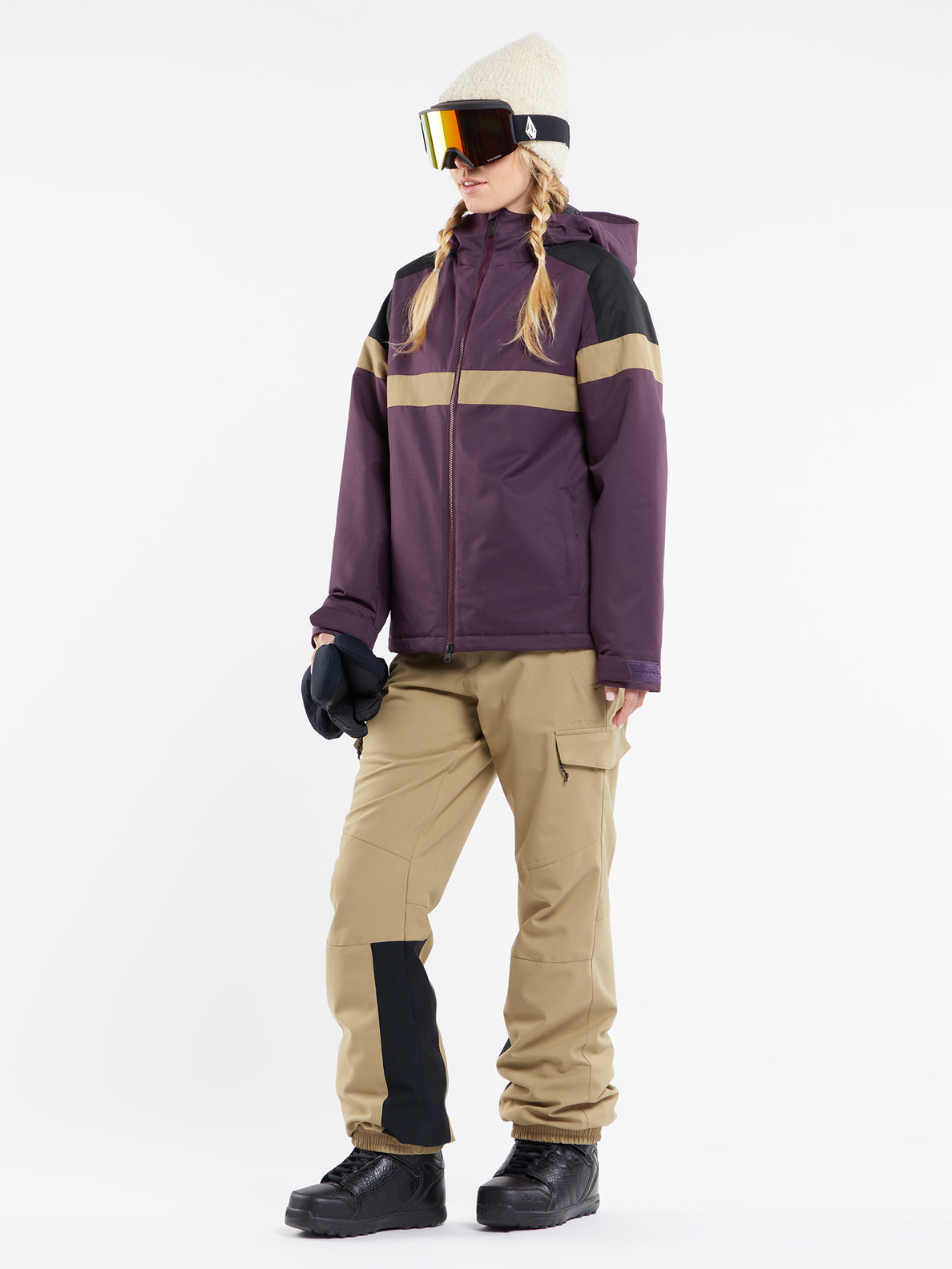 Womens Lindy Insulated Jacket - Blackberry (H0452411_BRY) [44]