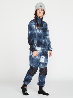 Womens Polar Fleece Pants - Storm Tie-Dye (H1152300_STD) [F]