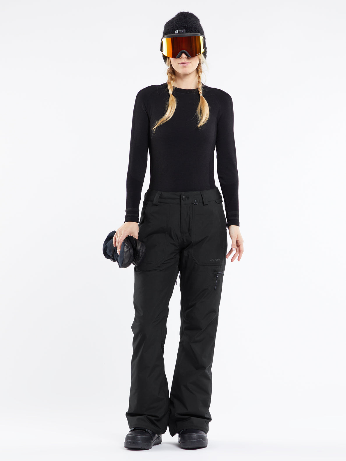 Womens Knox Insulated Gore-Tex Pants - Black (H1252400_BLK) [42]
