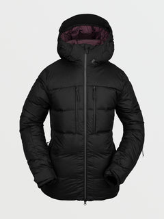 Womens Lifted Down Jacket - Black (H1752300_BLK) [10]