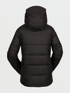 Womens Lifted Down Jacket - Black (H1752300_BLK) [11]