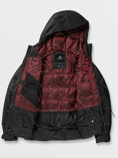Womens Lifted Down Jacket - Black (H1752300_BLK) [4]