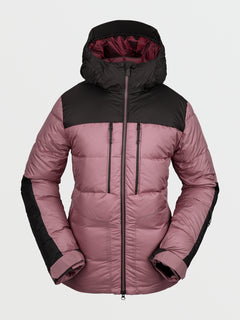 Womens Lifted Down Jacket - Rosewood (2022)