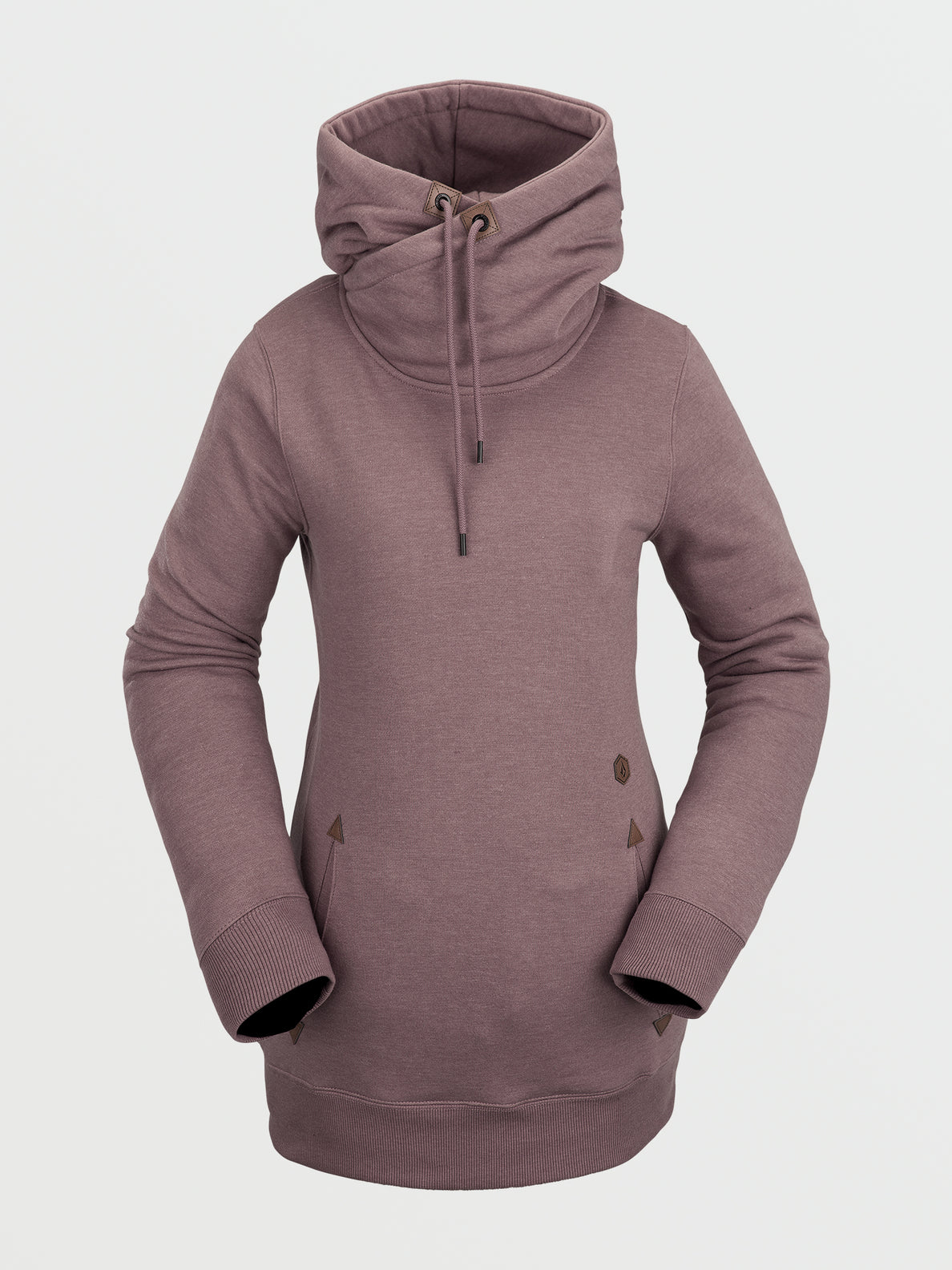 Womens Tower Pullover Fleece - Rosewood (H4152304_ROS) [F]
