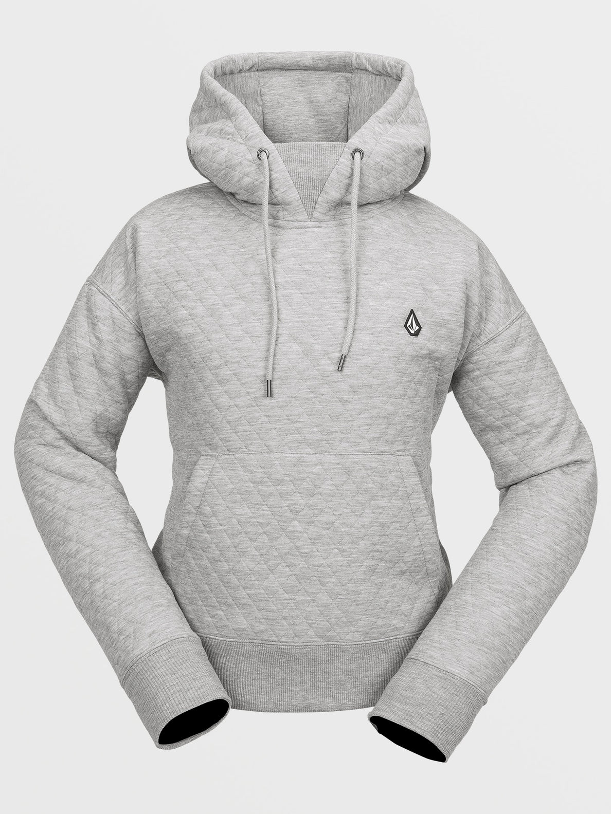 Womens V.Co Air Layer Thermal Hoodie - Heather Grey – Volcom US