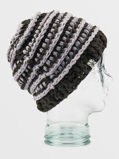 Mens Mike Ravelson Crochet Knit Beanie - Brown (J5852401_BRN) [F]