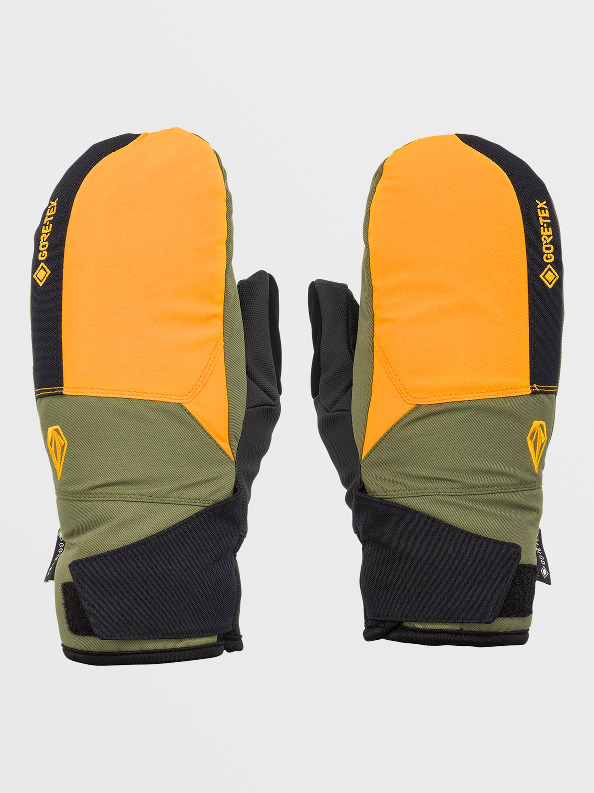 Mens Stay Dry Gore-Tex Mitts - Gold (J6852405_GLD) [F]