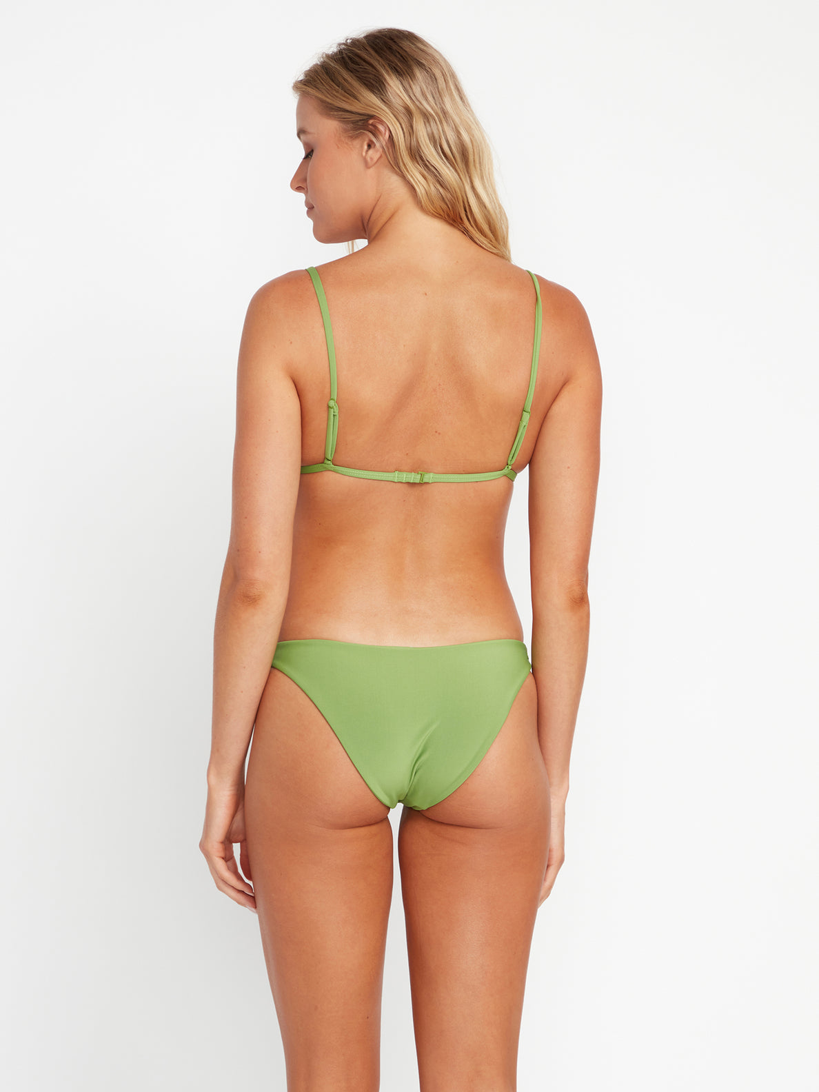 Simply Seamless Triangle Bikini Top - Apple