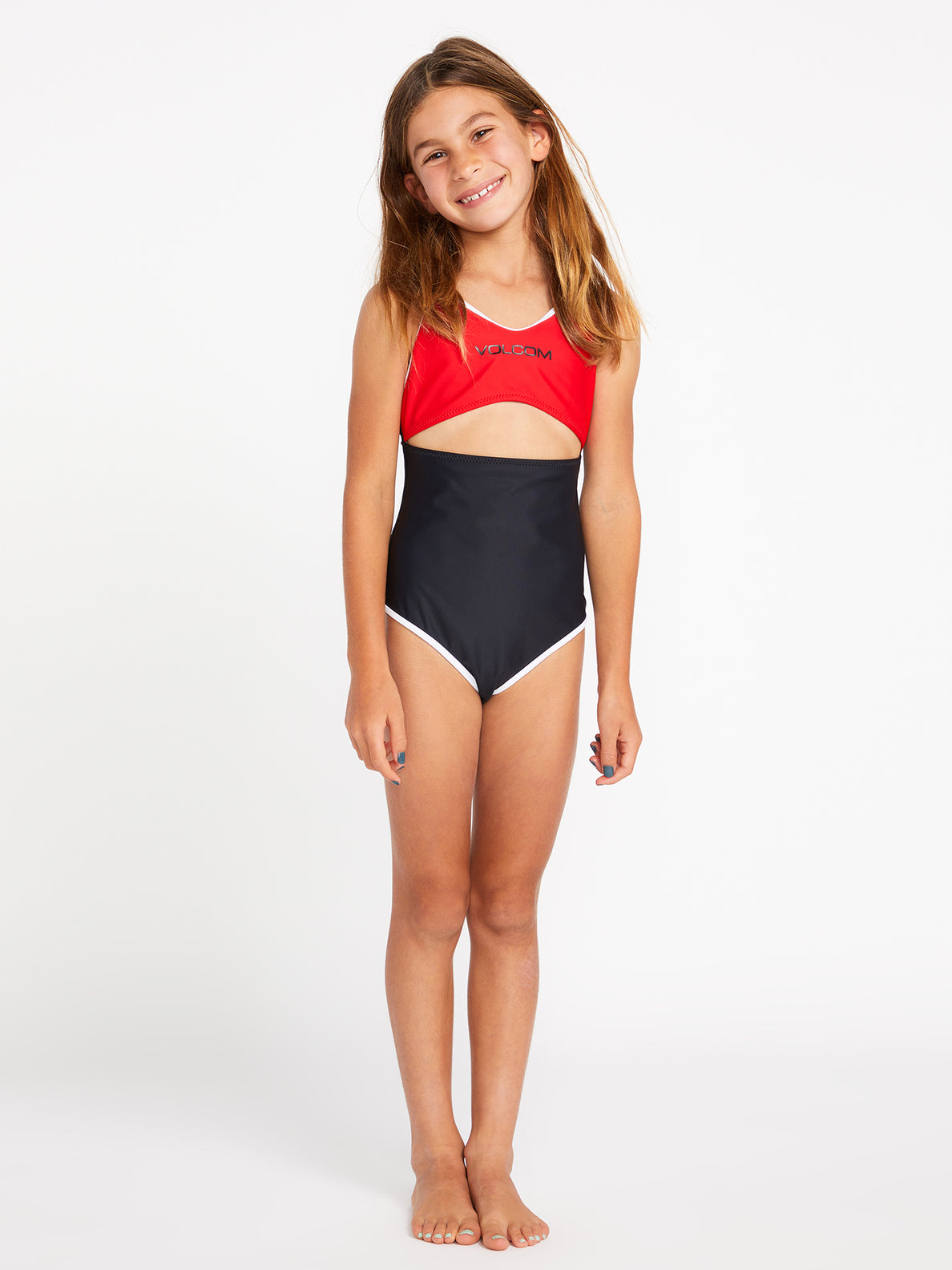 Coco One-Piece Swimsuit - Candy Apple