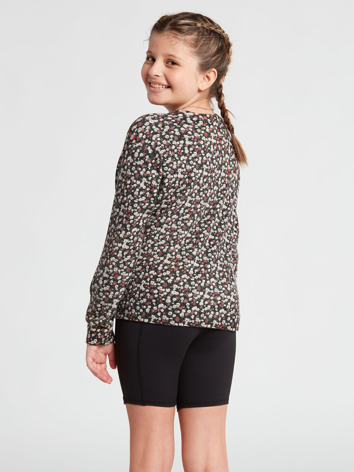 Big Girls Over N Out Sweater - Black Combo