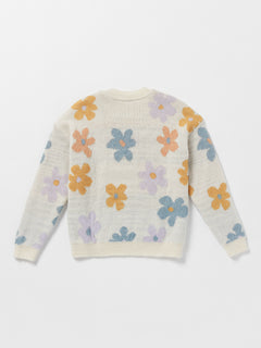 Girls Daizy Wheel Sweater - Star White (R0732301_SWH) [2]