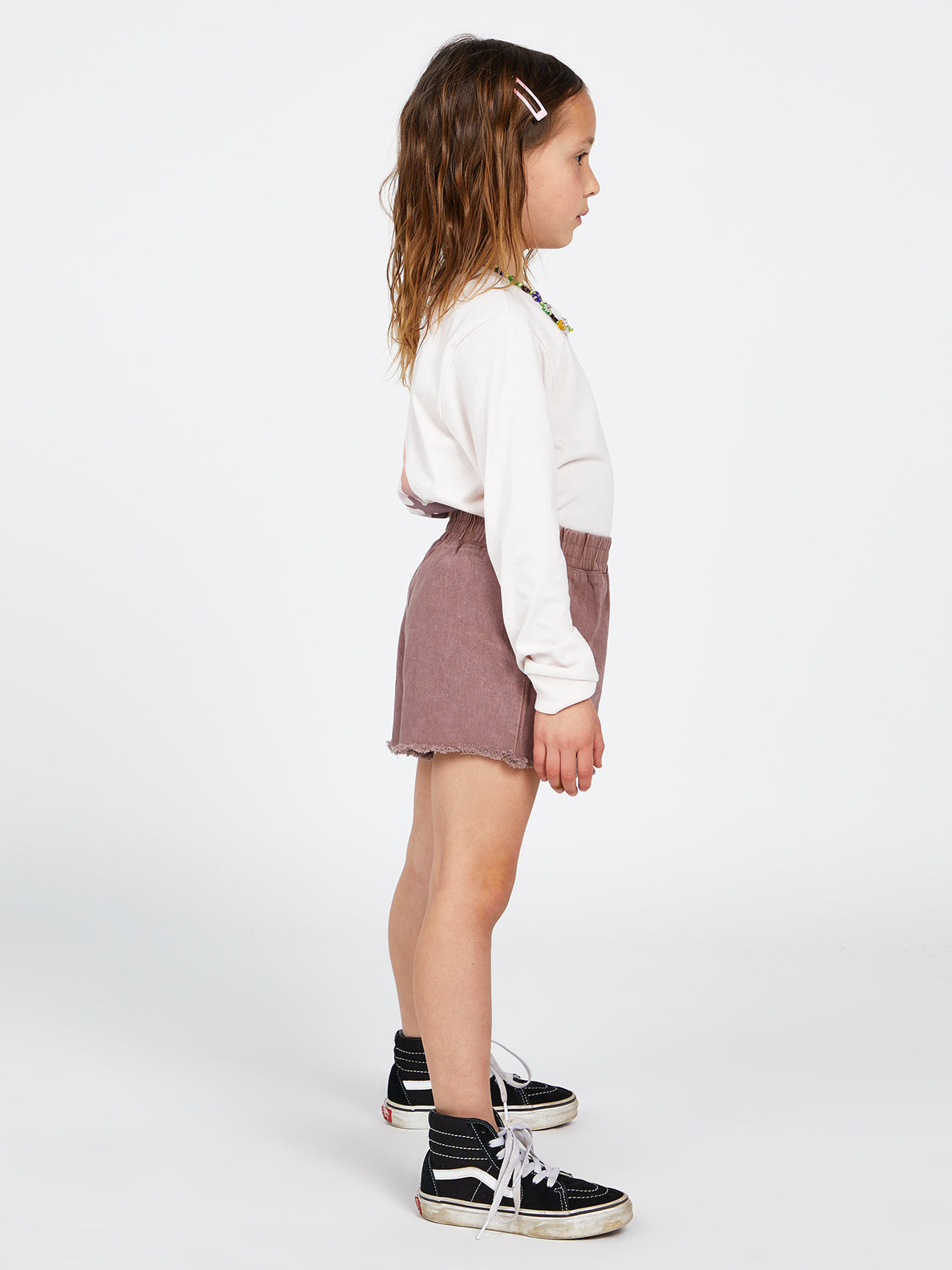 Girls Strutin Stone Shorts - Raisin (R0912105_RSN) [5]