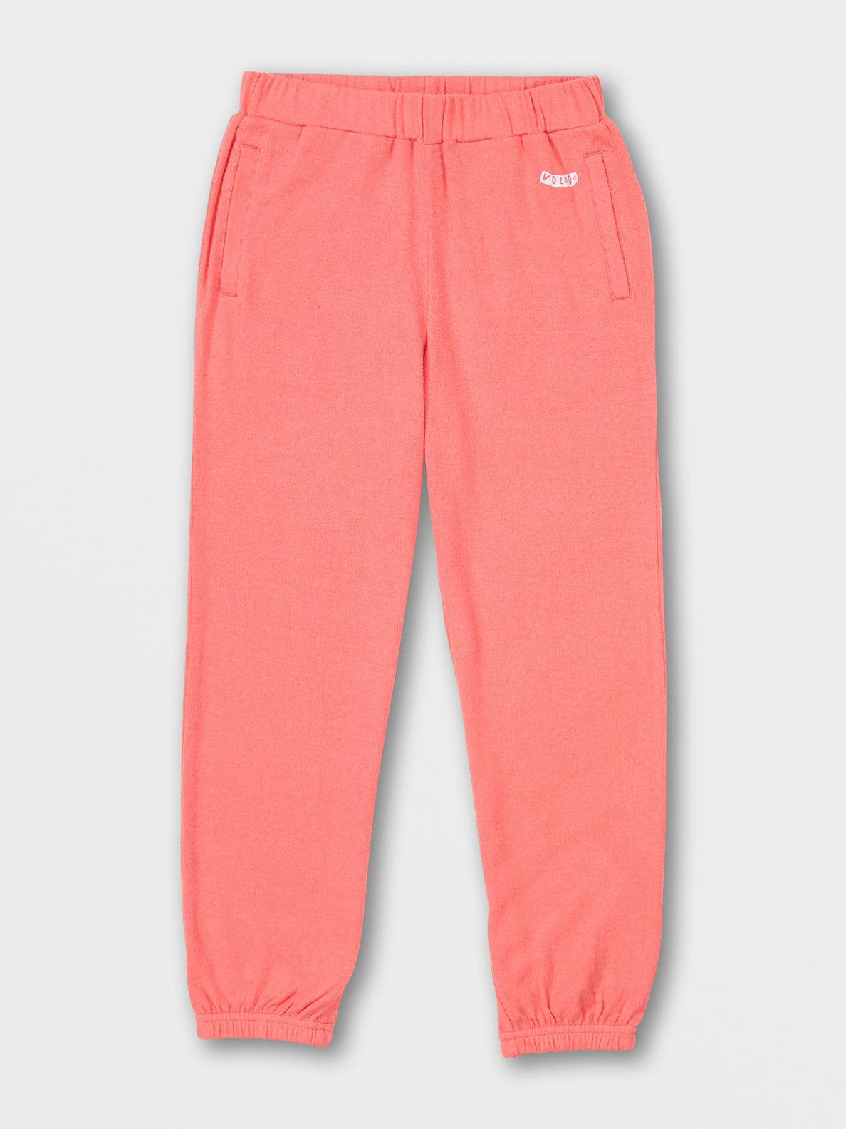 Big Girls Lived In Lounge Fleece Pant - Electric Coral (R1212102_ELC) [5]