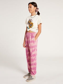 Girls Lived In Lounge Fleece Pants - Faded Mauve (R1212102_FMV) [1]
