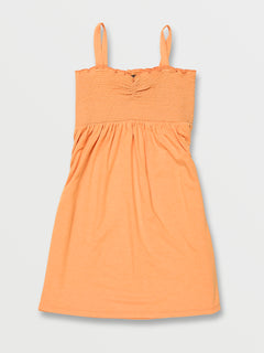 Girls Swingin Summer Dress - Papaya